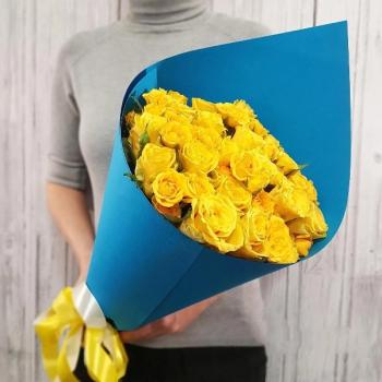 Желтые розы (Артикул  140392vld)